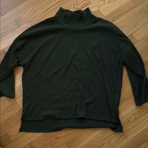 Old Navy Dark Green Cowl Neck Sweater